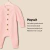 imageAmazon Essentials x Sofia Grainge Unisex Babies Knit PlaysuitLight Pink
