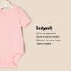 imageAmazon Essentials x Sofia Grainge Unisex Babies Short Sleeve Crewneck Bodysuit Pack of 3Delicate FloralIvoryPink