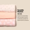 imageAmazon Essentials x Sofia Grainge Unisex Babies Swaddle Blanket Pack of 3BunniesPale PeachPolar Bear
