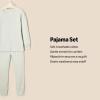 imageAmazon Essentials x Sofia Grainge Unisex Babies Toddlers and Kids SnugFit Cotton Pajamas Pack of 2IvoryPale Green