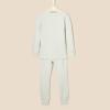 imageAmazon Essentials x Sofia Grainge Unisex Babies Toddlers and Kids SnugFit Cotton Pajamas Pack of 2IvoryPale Green