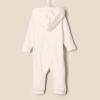 imageAmazon Essentials x Sofia Grainge Unisex Babies Velour Hooded CoverallIvory