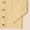 imageAmazon Essentials x Sofia Grainge Unisex Toddlers and Babies Fisherman Cardigan SweaterButter Yellow