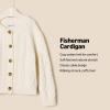imageAmazon Essentials x Sofia Grainge Unisex Toddlers and Babies Fisherman Cardigan SweaterIvory