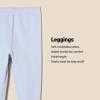 imageAmazon Essentials x Sofia Grainge Unisex Toddlers and Babies Legging Pack of 3Light BlueBunniesStripe