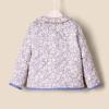 imageAmazon Essentials x Sofia Grainge Unisex Toddlers and Babies Midweight Field Jacket with RuffleBlue Ivory Delicate Floral