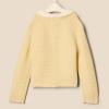 imageAmazon Essentials x Sofia Grainge Unisex Toddlers and Babies Peter Pan Collar Sweater JacketButter Yellow