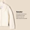 imageAmazon Essentials x Sofia Grainge Unisex Toddlers and Babies Peter Pan Collar Sweater JacketIvory