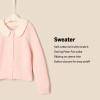 imageAmazon Essentials x Sofia Grainge Unisex Toddlers and Babies Peter Pan Collar Sweater JacketLight Pink
