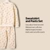 imageAmazon Essentials x Sofia Grainge Unisex Toddlers and Babies Sweatshirt ampamp Sweatpant SetIvory Taupe Rabbits