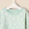 imageAmazon Essentials x Sofia Grainge Unisex Toddlers and Babies Sweatshirt ampamp Sweatpant SetPale Green Rabbits
