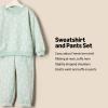 imageAmazon Essentials x Sofia Grainge Unisex Toddlers and Babies Sweatshirt ampamp Sweatpant SetPale Green Rabbits