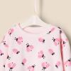 imageAmazon Essentials x Sofia Grainge Unisex Toddlers and Babies Sweatshirt ampamp Sweatpant SetPale Pink Tossed Ladybugs