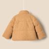 imageAmazon Essentials x Sofia Grainge Unisex Toddlers and Babies Teddy Puffer JacketCamel