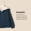 imageAmazon Essentials x Sofia Grainge Unisex Toddlers and Babies Zip Hoodie SweatshirtDark Navy