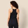 imageAmazon Essentials x Sofia Grainge Womens MicroRibbed Cropped CamisoleBlack