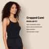imageAmazon Essentials x Sofia Grainge Womens MicroRibbed Cropped CamisoleBlack