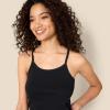 imageAmazon Essentials x Sofia Grainge Womens MicroRibbed Cropped CamisoleBlack