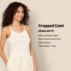 imageAmazon Essentials x Sofia Grainge Womens MicroRibbed Cropped CamisoleIvory