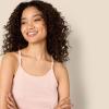 imageAmazon Essentials x Sofia Grainge Womens MicroRibbed Cropped CamisolePink
