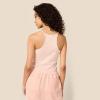imageAmazon Essentials x Sofia Grainge Womens MicroRibbed Cropped CamisolePink
