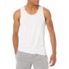 imageAmazon Essentials Mens Active Quick Dry Tech Stretch Lightweight Gym Tank TopWhite