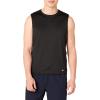 imageAmazon Essentials Mens Active Quick Dry Tech Stretch Lightweight Sleeveless Muscle ShirtBlack