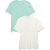 Mint Green /White