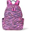 imageAmazon Essentials Unisex Kids Nylon BackpackBright Pink Zebra Stripes