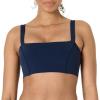 imageAmazon Essentials Womens Active FormFlex Buttery Soft Light Support Bandeau Sports Bra with Adjustable StrapsNavy
