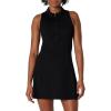 imageAmazon Essentials Womens Active Formflex Buttery Soft Polo Tennis Dress with Builtin Bra ampamp ShortsBlack