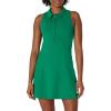 imageAmazon Essentials Womens Active Formflex Buttery Soft Polo Tennis Dress with Builtin Bra ampamp ShortsEmerald Green