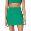 imageAmazon Essentials Womens Active Formflex Buttery Soft Tennis Skirt with Builtin Shorts with PocketsEmerald Green