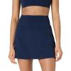 imageAmazon Essentials Womens Active Formflex Buttery Soft Tennis Skirt with Builtin Shorts with PocketsNavy