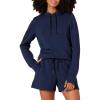 imageAmazon Essentials Womens Active Sweat StandardFit LongSleeve Hoodie SweatshirtNavy