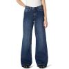 imageAmazon Essentials Womens High Rise Wide Leg JeanStone Dark Wash