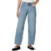 imageAmazon Essentials Womens Low Stretch HighRise Barrel Leg JeanAuthentic Medium Wash