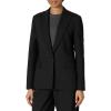 imageAmazon Essentials Womens RegularFit Woven SingleBreasted BlazerBlack