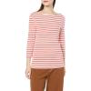 Ivory Red Stripe