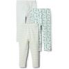 imageAmazon Essentials x Sofia Grainge Unisex Toddlers and Babies Legging Pack of 3Pale GreenSheepStripe