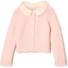 imageAmazon Essentials x Sofia Grainge Unisex Toddlers and Babies Peter Pan Collar Sweater JacketLight Pink