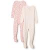 imageAmazon Essentials x Sofia Grainge Unisex Toddlers and Babies SnugFit Cotton Footed Pajamas Pack of 2Little BunniesSheep