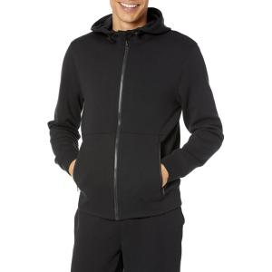 imageAmazon Essentials Mens Active Sweat Zip Through Hoodie Available in Big ampamp TallBlack