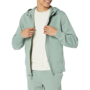 imageAmazon Essentials Mens Active Sweat Zip Through Hoodie Available in Big ampamp TallSage Green