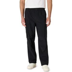 imageAmazon Essentials Mens LooseFit Lightweight Stretch Parachute PantBlack