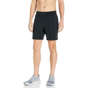 imageAmazon Essentials Mens Performance Stretch Woven 7quot Training ShortBlack