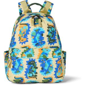 imageAmazon Essentials Unisex Kids Nylon BackpackSand Crazy Dinos
