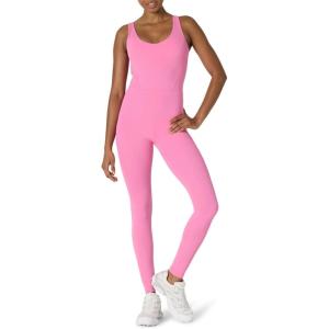 imageAmazon Essentials Womens Active Formflex Buttery Soft One Piece Full Length Leggings Jumpsuit with BuiltIn BraPink