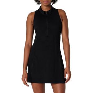 imageAmazon Essentials Womens Active Formflex Buttery Soft Polo Tennis Dress with Builtin Bra ampamp ShortsBlack