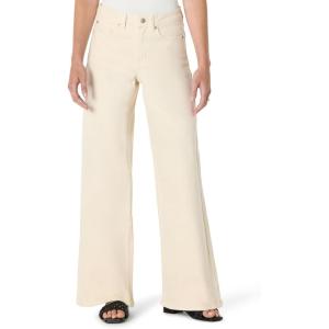 imageAmazon Essentials Womens High Rise Wide Leg JeanEcru